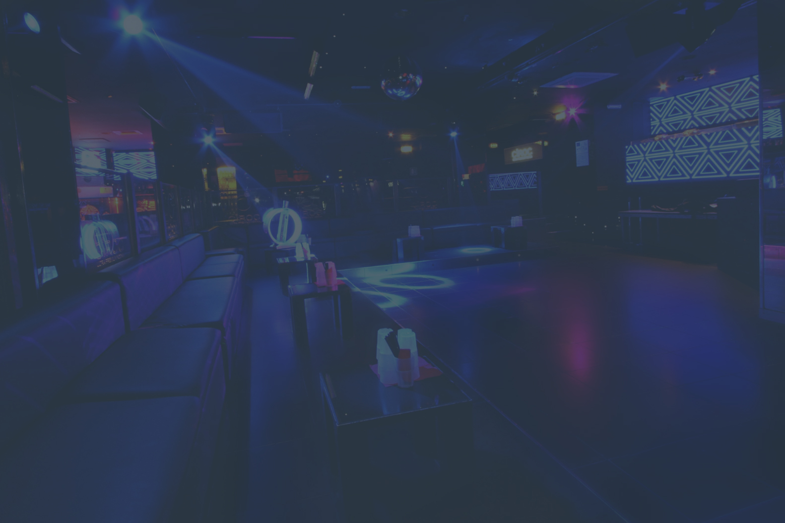 Interno di The Club Milano per feste private